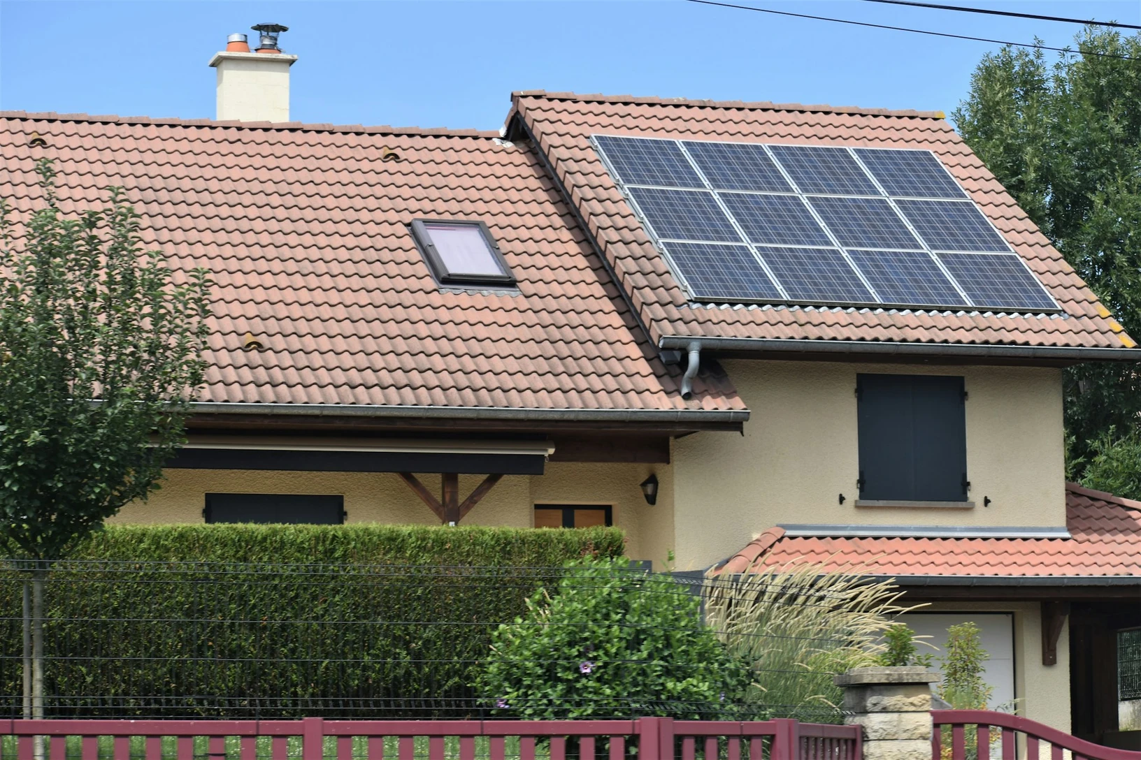 solar house panel example verdant